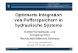Optimierte Integration von Pufferspeichern in ... Prof. Dr.-Ing. Alexander Flo£ Seite 1 Optimierte