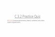 C.3.2 Practice Quiz · 2019-11-10 · C.3.2 Practice Quiz SS.7.C.3.2 Compare parliamentary, federal, confederal, and unitary systems of government. C.3.2 Practice Quiz. C.3.2 Practice