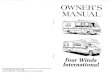 1994 Four Winds Motorhome Owner's Manual - Thor Motor Coach€¦ · Thor Motor Coach / Four Winds International Subject: Owners Manual Keywords: Class C Class A FWI Four Winds Gas,