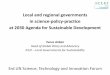 Home .:. Sustainable Development Knowledge Platform - Local and regional … · 2018-06-29 · Local and regional governments in science-policy-practice at 2030 Agenda for Sustainable