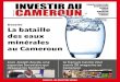 Dossier La bataille des eaux min£©rales au Cameroun et de marques. La consommation de l¢â‚¬â„¢eau min£©rale