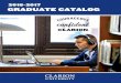 2016-2017 graduate Catalog...Graduate CataloG 2016-2017 Clarion University Clarion, Pa 16214-1232 814-393-2000