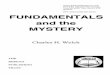 FUNDAMENTALS - easierbiblestudy.orgFundamentals_and_the... · up' to the four epistles we have neglected the Fundamentals of the Faith and so are a source of weakness if not of positive