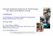 Human Systems Science & Technology for Navy and Marine …sites.nationalacademies.org/cs/groups/dbassesite/...ONR34 Science & Technology Goals • Solving today’s problems while