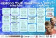 National Youth Week Friday 8 - Sunday 17 · National Youth Week Friday 8 - Sunday 17 “Be the Future” April 2016 Bookings and information phone 07 4976 6300 or vernettap@gladstonerc.qld.gov.au