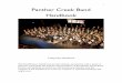 Panther Creek Band Handbook 2014-5...3 Purpose This handbook was developed to outline procedures and guidelines for The Panther Creek High School Band. There is plenty of information