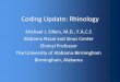 Coding Update: Rhinology...Coding Update: Rhinology •31295-Nasal/sinus endoscopy, with balloon dilation of the maxillary sinus ostium •31296-Nasal/sinus endoscopy, with balloon
