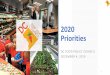 2020 Priorities - WordPress.com · Themes: Better FPC communication and outreach with District residents Breaking down FPC priorities into actionable steps Priorities that focus on