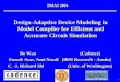 Design-Adaptive Device Modeling in Model Compiler for ... A Model Compiler is a design automation tool