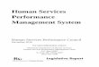 Human Services Performance Management System Human Services Performance Management System Human Services