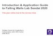 Introduction & Application Guide to Falling Walls Lab …Upload a basic curriculum vitae (CV) in English. should not exceed 3MB. ③Fill in Educational Background and Upload Detailed
