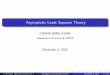 Asymptotic Least Squares Theoryckuan/pdf/2014fall/ET-slide... · 2014-10-28 · Lecture Outline 1 When Regressors are Stochasitc 2 Asymptotic Properties of the OLS Estimators Consistency