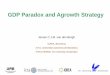 GDP Paradox and Agrowth Strategy - WordPress.com...–diminishing returns to education, capital investment & innovation, –major innovations behind us – their diffusion is almost