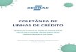 COLETÂNEA DE LINHAS DE CRÉDITO - sebrae.com.br Sebrae/Artigos/20200508_… · Coletânea das principais linhas de crédito anunciadas pelas Instituições Financeiras . Versão