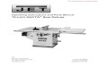 Operating Instructions and Parts Manual 10-inch XACTA Saw ... · JET sells through distributors only. The specifications listed in JET printed materials and on official JET website