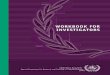 WORKBOOK FOR INVESTIGATORS - WHO · WORKBOOK FOR INVESTIGATORS. WORKBOOK FOR INVESTIGATORS UNDP/World Bank/WHO ... Table of contents Guidelines and Recommendations ICH GUIDELINES*