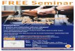 FREE Seminar - bjprojects.co.nz · FREE Seminar Creating Co-operative Relationships Date: Thurs 19th March Time: 5.15pm for a 5.30pm start – 6.30pm (Tea, coffee and light refreshments