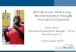 MicroEnsure: Delivering Microinsurance through Innovative ... · MicroEnsure Experience – Mobile Mi-Life Insurance Dial Number or Select Option 1. Manage my Insurance 2. Claims