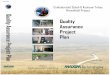 Quality Assurance Project Quality Assurance Project Plan Quality Assurance Project Quality Assurance