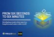 From Six seconds To six minutes - Millward Brown...• In this short deck, Millward Brown unlocks the elements of success in film longer than 60 seconds. It shows that while more time