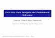 DOC493: Data Analysis and Probabilistic Inference · Tuesday 6 Feb Lecture 9 Lecture 10 Thursday 8 Feb Lecture 11 Tutorial 5 ... DOC493: Data Analysis and Probabilistic Inference