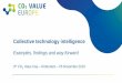 Collective technology intelligence - CO₂ Value Europe · Collective technology intelligence Examples, findings and way forward. Database of technology intelligence Purpose • Find