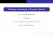 Modeling and Analysis of Dynamic Systems · 2 Lecture 5: Electromagnetic Systems Recalls Electric Oscillator 3 Lecture 5: ... 21/22. Lecture5: HydraulicSystems Lecture5: Electromagnetic
