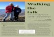 Walking the talk - The Clemmer Group€¦ · Walking the talk on courageous safety leadership by Don Ritz, Vice President Safety and Health, Barrick Gold Corporation “In that moment,