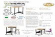 490 sSit / Stand Student Desks - Today's Classroom 490 Stand Desk Specs.pdfUSACAPITOL, 209 E GrOvE rOAd, BELTOn, TX 76513 800-460-1272 Very well made in the USA. 83 490 sSit / Stand