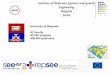 Institute of Molecular Genetics and Genetic Engineering ...polj.uns.ac.rs/~seelegumes/presentations/IMGGEBelgrade-Serbia.pdf · Institute of Molecular Genetics and Genetic Engineering