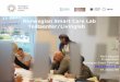 Norwegian Smart Care Lab Testsenter/Livinglab · og ansatt. Skissene vil testestes på brukerne og justeres. 3. Produktutvikling og integrasjon mellom løsningene Basert på skissene