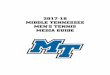2017-18 MIDDLE TENNESSEE MEN’S TENNIS MEDIA GUIDE€¦ · 2017-18 MIDDLE TENNESSEE MEN’S TENNIS MEDIA GUIDE. THE BLUE RAIDERS ONLINE OFFICIAL SITE: GoBlueRaiders.com FACEBOOK: