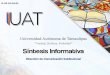 Presentación de PowerPoint - Universidad …cecom.uat.edu.mx/si/si-02-22-2019-portales.pdf2019/02/22  · La sesión se desarrolló también en base al Artículo 15 del estatuto;