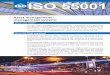 Asset management management systems - ISO · Recognized globally, the ISO 55001 management standard offers organizations a common language and a trustworthy decision making framework