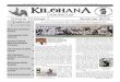 A Publication of Kilohana Martial Arts Association KilohanA · 2019-10-03 · Volume 13 Issue 1 Summer 2013 A Publication of Kilohana Martial Arts Association w w w . k i l o h a