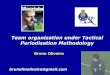 Team organization under Tactical Periodization Methodology Tactical.pdf · To Mourinho and in what concerns Tactical Periodization, COACHING is… OPERATE the coaches ideal of game