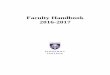 Faculty Handbook 2016-2017 - Amazon S3s3.amazonaws.com/stonehill-website/files/resources/2016... · 2016-11-15 · Stonehill College Faculty Handbook 2016-2017 (October 24, 2016)