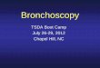 TSDA Boot Camp July 26-29, 2012 Chapel Hill, NC · 2019-10-08 · The Larynx Epiglottis To the Esophagus Cuneiform and corniculate cartilage Aryepiglottic fold . ... Left bronchial