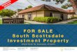 FOR SALE South Scottsdale Investment Property€¦ · FOR SALE | South Scottsdale Investment Property 3226 N Miller Rd. Scottsdale, AZ 85251 Executive Summary Page 2. MENLO GROUP