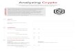 Analyzing Crypto... · 2018-01-17 · Analyzing Crypto This form will guide you in analyzing a potential crypto currency investment. Follow this guide step by step to help you decide