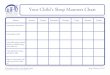 Sleep Manners Chart - Amazon S3 · Sleep Manners Chart How to Use This Sleep Manners Chart To fill in your own manners and customize this chart: • Download to your computer. •
