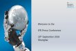 Welcome to the IFR Press Conference 18th September 2019 ... · Presentation of the Speakers. World Robotics 2019 Industrial Robots. World Robotics 2019 China Market Data. World Robotics