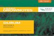 DURUM - Home - GRDC ... The most effective way to reduce crown rot inoculum is to include non-susceptible