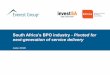 South Africa’s BPO industry Pivoted for next-generation of service … · 2020-02-05 · Philippines South Africa Poland Scotland Ireland Annual supply of new talent for English