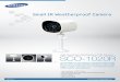 Small IR Weatherproof Camera - A1 Security Cameras · 2019-01-27 · The SCO-1020R is a cost effective mini IR camera, which provides 520 TV Lines of high-resolution images. Its built-in