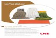 Use Your Mophead · 2015-11-19 · linting and launderability. Fibertac process cut-end mops last three times longer than comparable cut-end mops. Durable double-sewn tailband. Narrow