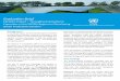 green production brief final - United Nations …...Evaluation Brief Capacities in the ESCWA Region on Developing Green Production Sectors” Eﬀectiveness: The project led to an