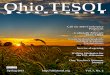 Call for 2015 Conference Culturally Relevant ... - Ohio TESOL · their presentations to the Ohio TESOL Journal. 2015 Conference Information Notes from the President What an amazing