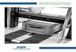 Automatic Strapping Machine Manufacturer | EAM …...Mosca’s Unitizer Strapping Head 4-10 Single 6 7 ROMP-6 SONIXS ALSO AVAILABLE WITH HEAT SEALER • Seal offset 12” from arch