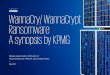 WannaCry/ WannaCrypt Ransomware A synopsis by KPMG...WannaCry/ WannaCrypt Ransomware A synopsis by KPMG Malware analysis credit to: KPMG (UK) LLP Recommendations by: KPMG UK, India,
